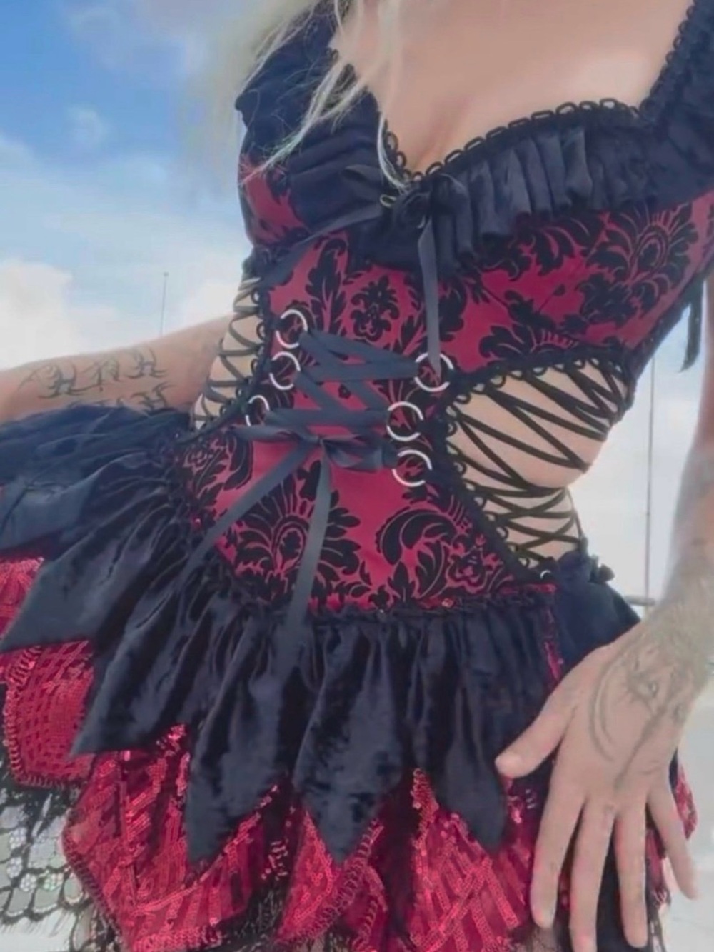 Vanishing Fae - After Dark Dress - Size L